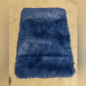 New Without Tag Blue Rug 18” X 36”